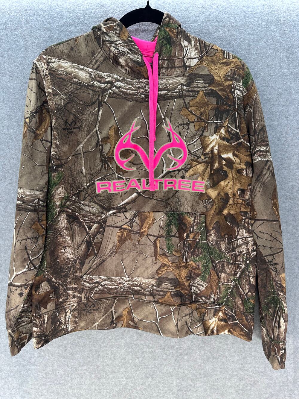 Realtree Women's sz L Camo & Hot Pink Outdoors Adventure Hiking Hunting